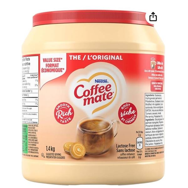 COFFEE-MATE Original Powder, 1.4 kg