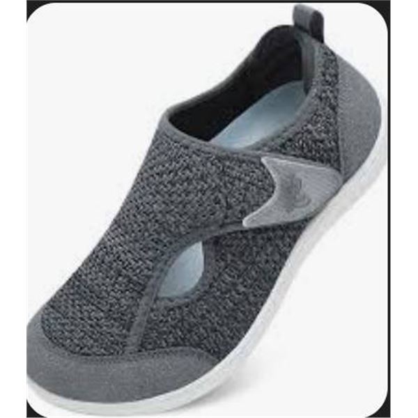 Womens Wide Diabetic Shoes Adjustable Barefoot Walking Shoes Breathable Zero Drop Sneakers for Wide 