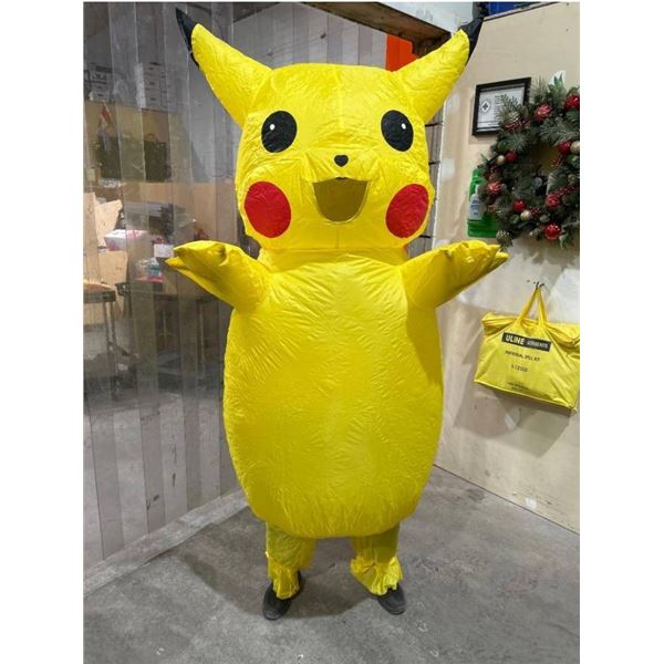 Inflatable Pokemon Pikachu  Costume for Adults, One Size Cable
