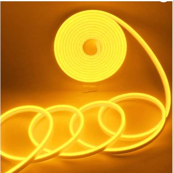 LED Strip Light Kit, 12V DC, Warm White Lighting **NO Adapter**