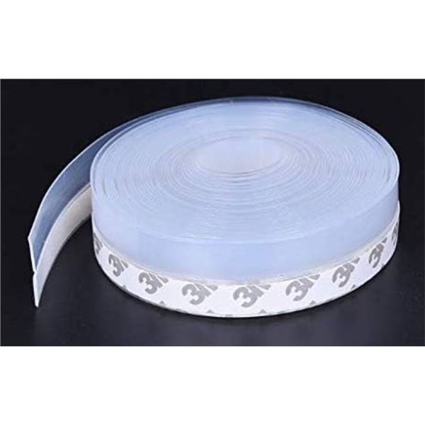 Transparent Door Seal Strip/Self-adhesive Door Weather stripping I Glass Shower Door Bottom Sealing 