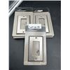 Image 2 : 10 Atron Accent Satin Nickel Rocker Wall Plates