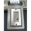 Image 3 : 10 Atron Accent Satin Nickel Rocker Wall Plates