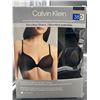 Image 2 : Calvin Klein 2-Pack Push Up Plunge Bras – Size 38D