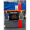 Image 2 : Head 2-Pack Active Tee Shirts, Size M/M, Performance Blend Fabric