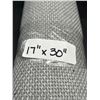 Image 3 : Gray Woven Fabric Mat, 17 x 30 in. Machine Washable