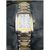 Image 1 : Nibo Titanium Two-Tone Rectangular Wristwatch with Roman Numerals