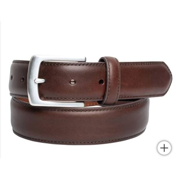 Roots Genuine Leather Belt XL Size 40-42 in Brown