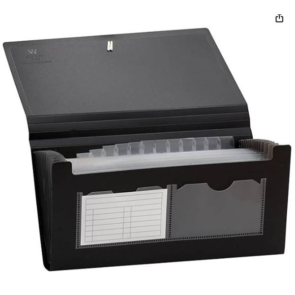 Winnable Expanding File With 13 Pockets – Office Organization Kit (Lot of 2)