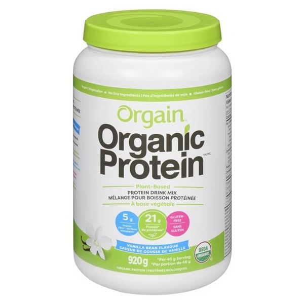 Orgain Organic Protein 920g Plant-Based Protein Drink Mix