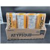 Image 2 : Atypique 12-Pack Non-Alcoholic Sparkling Beverage 355 mL Cans
