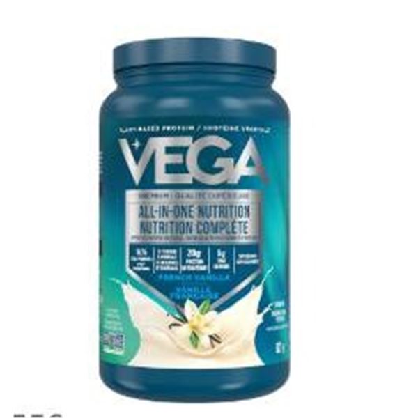 Vega All-In-One Nutrition Complete, French Vanilla Flavor, 27.4 oz