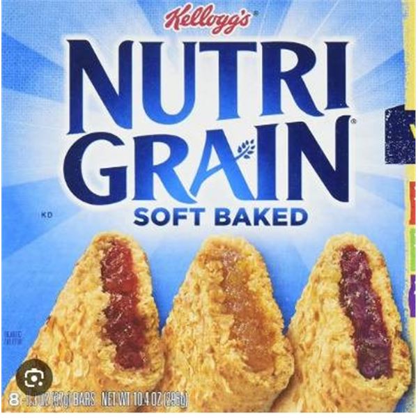 5x 295g Kellogg’s Nutri-Grain Bars – Assorted Flavors