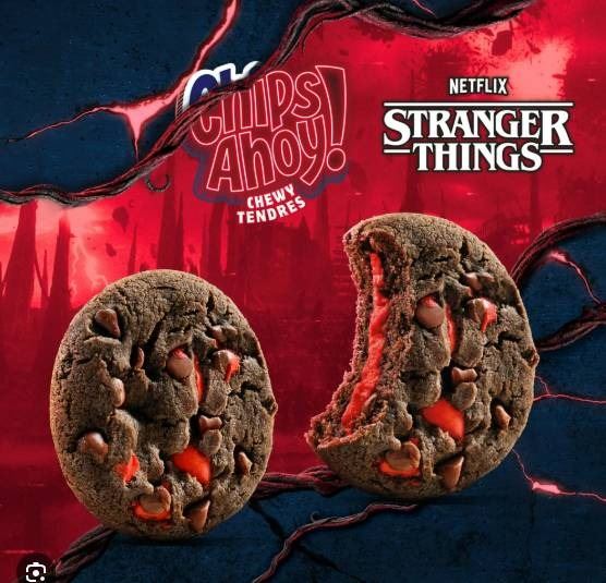 Stranger Things Limited Edition Chips Ahoy! Chewy Cookies Set of 4 x281 g