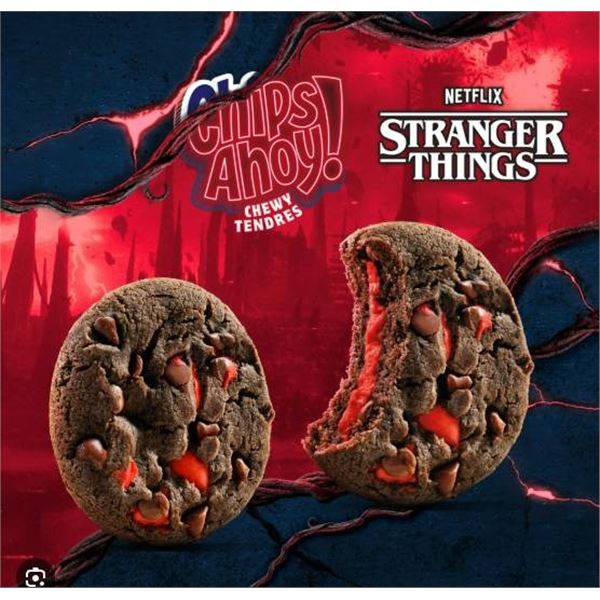 Stranger Things Limited Edition Chips Ahoy! Chewy Cookies Set of 4 x281 g
