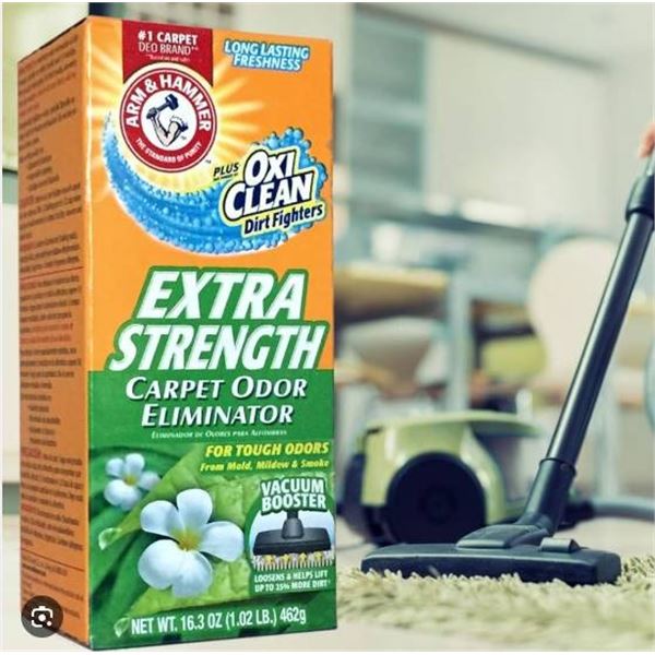 Arm & Hammer Extra Strength Carpet Odour Eliminator 3x850g