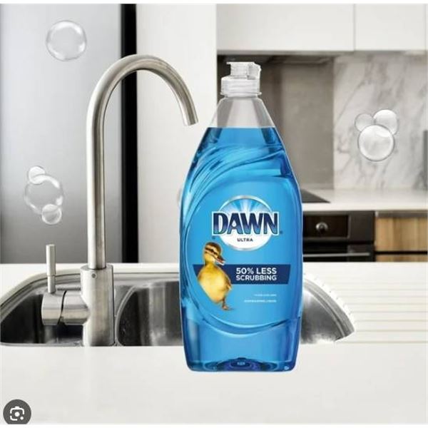 Two Dawn Ultra Dishwashing Liquid Bottles, 2×1.18L Each