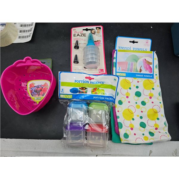 Lot of Assorted Kitchen Supplies