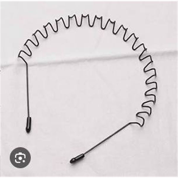 3x 4pc  Metal Hair Bands for Women