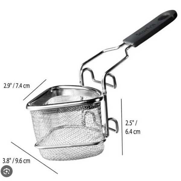 Lot of 2 – Starfrit Cooking Basket With Two Draining Positions