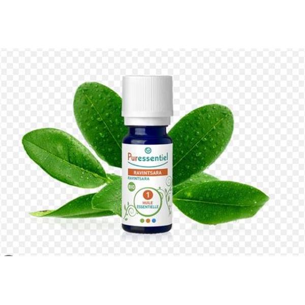 Puressentiel Ravintsara Essential Oil, 5 Bottles, 10 ml Each