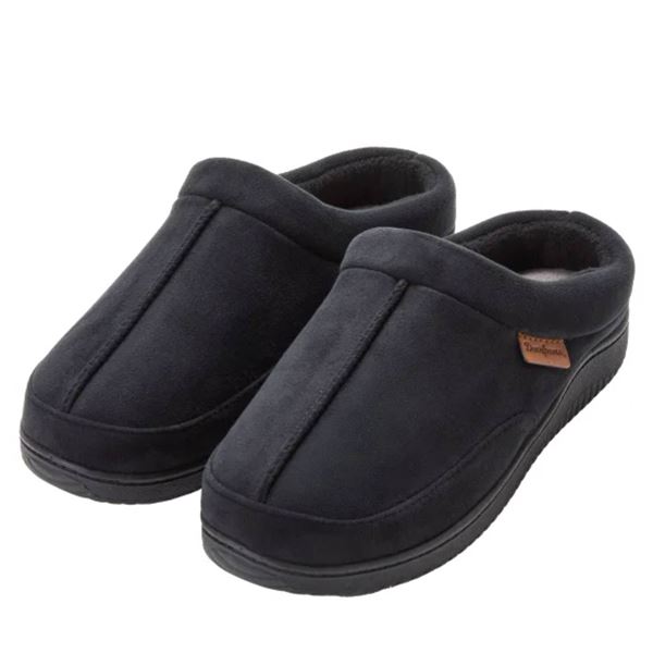 Men’s Dearfoams Memory Foam Slippers, Size M (9-10)