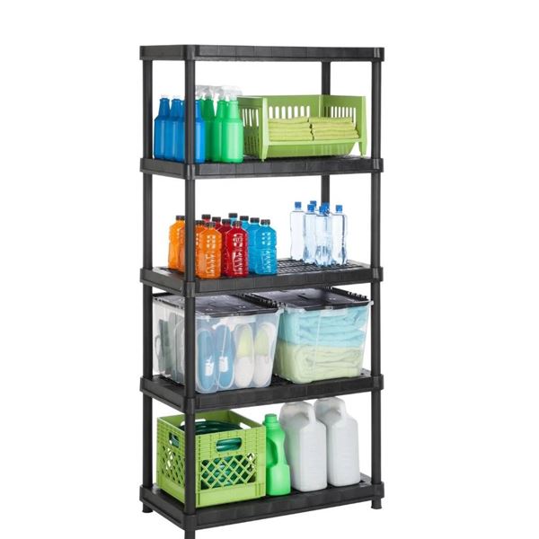 Ramtuff 5-Level Resin Shelving System