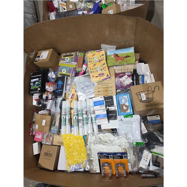 Pallet Lot #1102 of Assorted Household and Miscellaneous Items