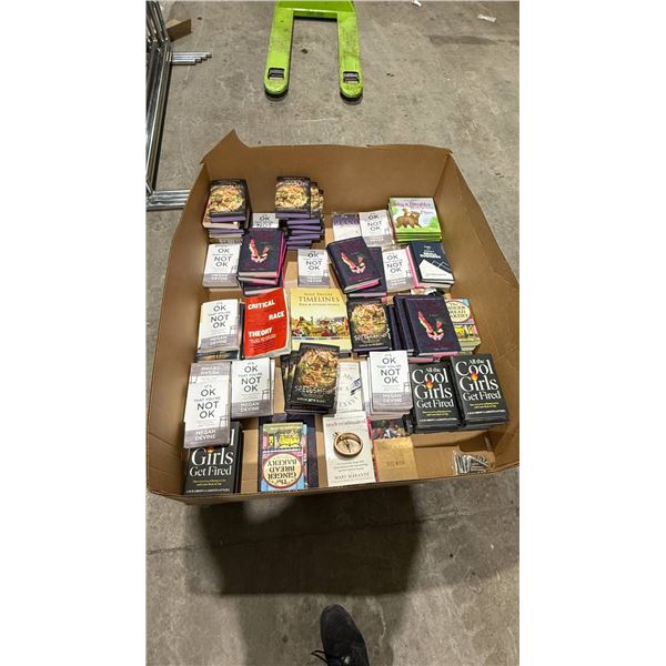 Pallet #1108 – Lot of Assorted Books Across Various Authors and Genres