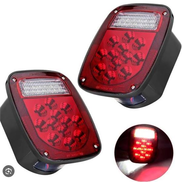 VINAUO RV LED Tail Lights Kit, Pack of 2