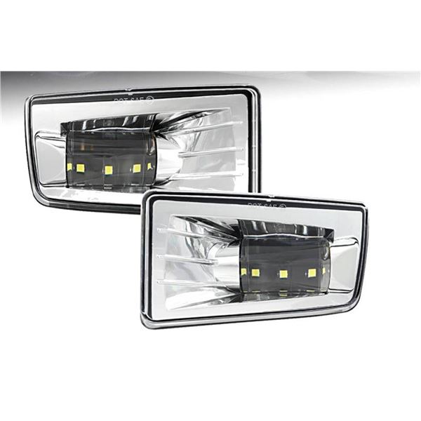 Auxbeam (2pcs/set) 36W Chrome LED Fog Lights 5202 for GMC YUKON 2015-2016