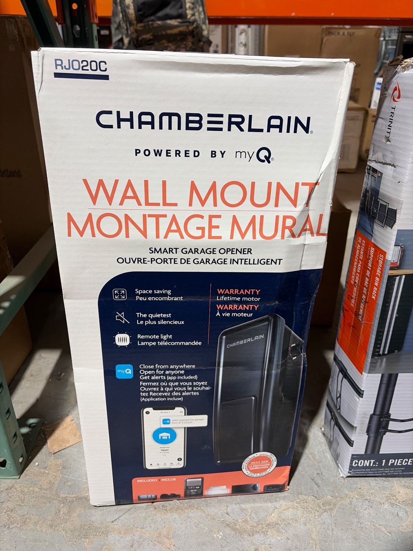Chamberlain RJO20C Wall Mount Smart Garage Opener