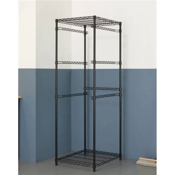 Trinity Storage Bin Rack with  Adjustable Shelves