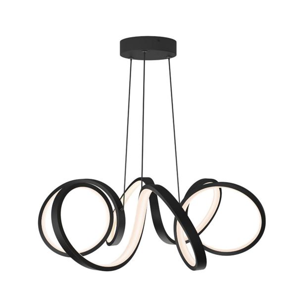 Swirl Ribbon LED Pendant Light
