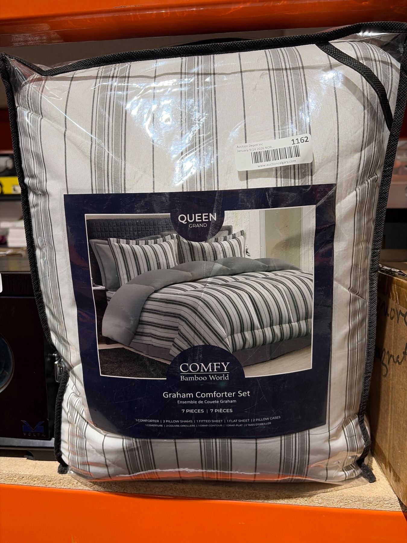 Comfy Bamboo World Queen Size “Bed-in-a-Bag” Set