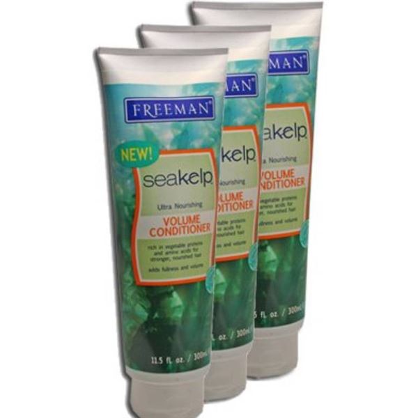 Lot of 6 – Freeman Sea Kelp Volume Conditioner 300ml Tubes
