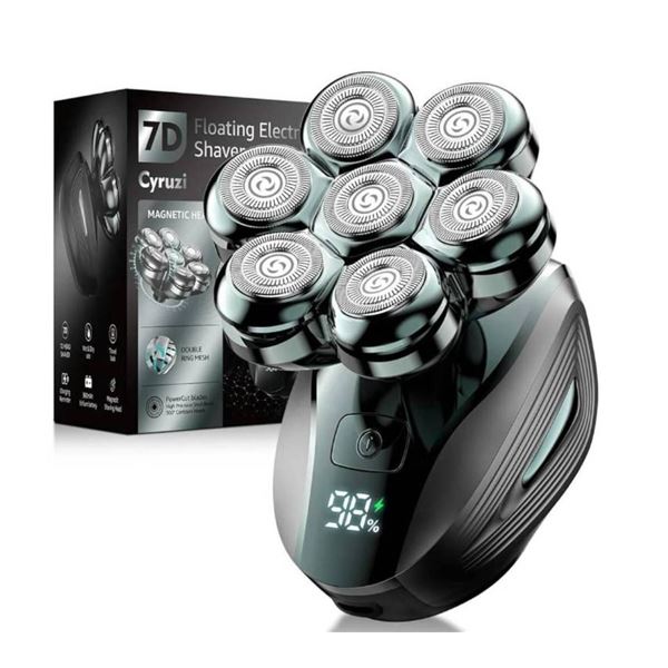Cyruzi 7D Floating Electric Shaver MS-689 with Magnetic Head
