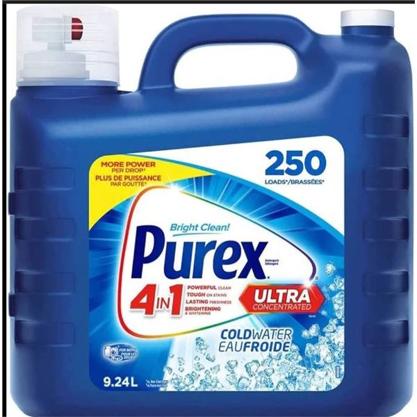 Purex Ultra 4-in-1 Laundry Detergent, 9.24L – 250 Loads