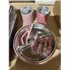 Image 4 : PandaEar Baby Feeding Set with Pink Tableware and Utensils