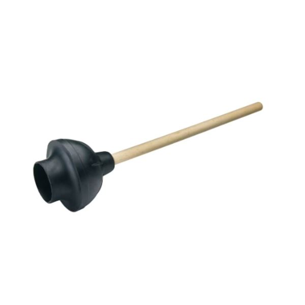 Lot of 5 Moen Rubber and Wood Handle Plungers