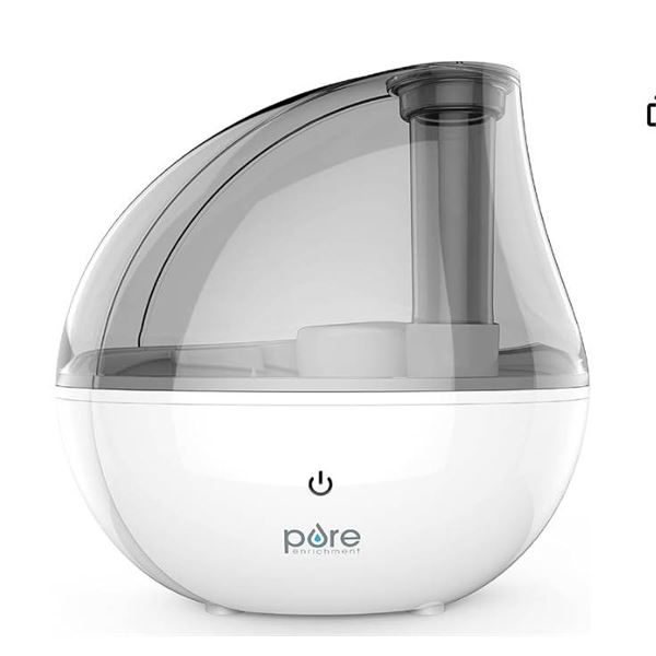 Pure Enrichment MistAire Silver Ultrasonic Cool Mist Humidifier
