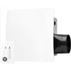 Image 1 : Breeze Easy F300-5080110-W1 Bath Fan With Fan Control and Select CFM Options