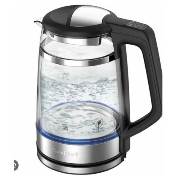 Cuisinart Double-Wall Glass Programmable Electric Kettle