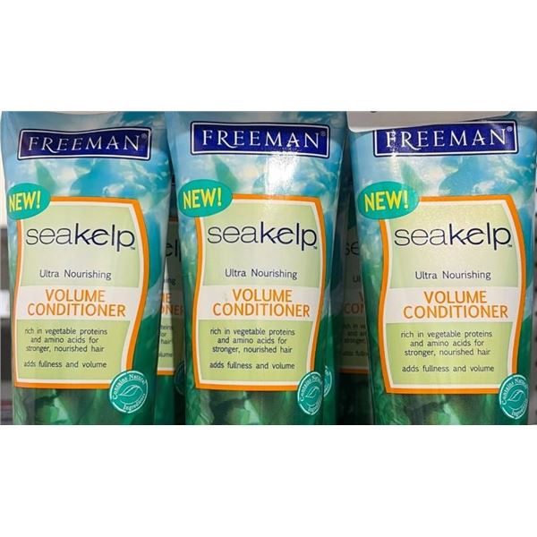 Freeman Sea Kelp Volume Conditioner 300ml Tubes – Lot of 6