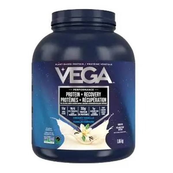 Vega Performance Protein And Recovery Drink Mix, Creamy Vanilla, 1.86 kg
