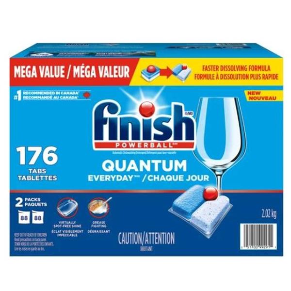 Finish Quantum Powerball Dishwashing Tablets 176 Tabs