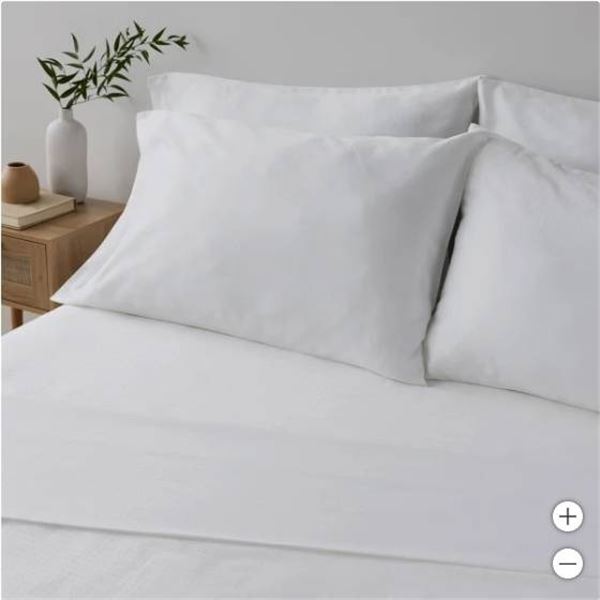 Twin Simple Serene Home 4-Piece Sheet Set, 300 Thread Count