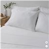 Image 1 : Twin Simple Serene Home 4-Piece Sheet Set, 300 Thread Count