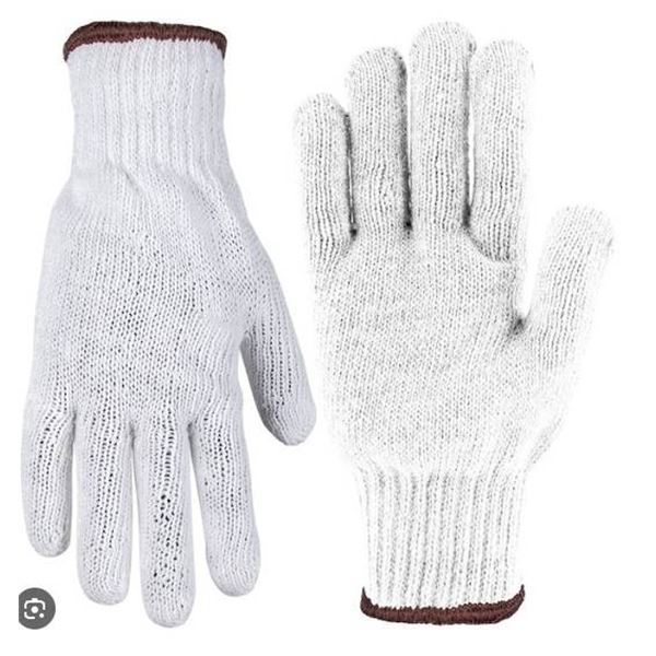 Holmes Workwear L-G Polyester & Cotton Gloves, 2×12 Pairs