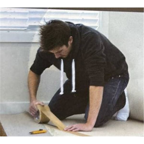 Shopmaster Floor Protector Tape, 3 in x 164 ft, Set of 6 Rolls